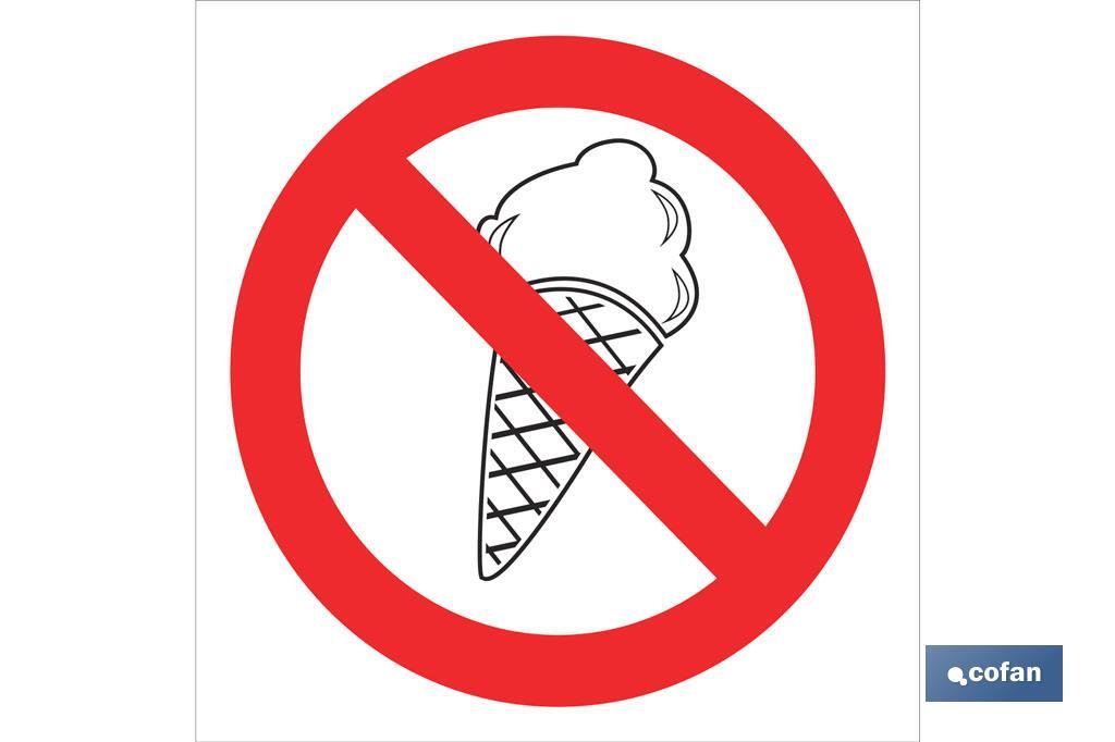 Prohibido comer helados