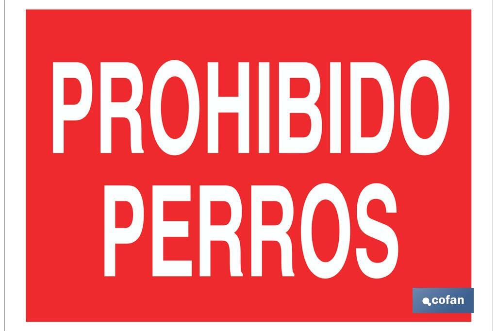 Prohibido perros