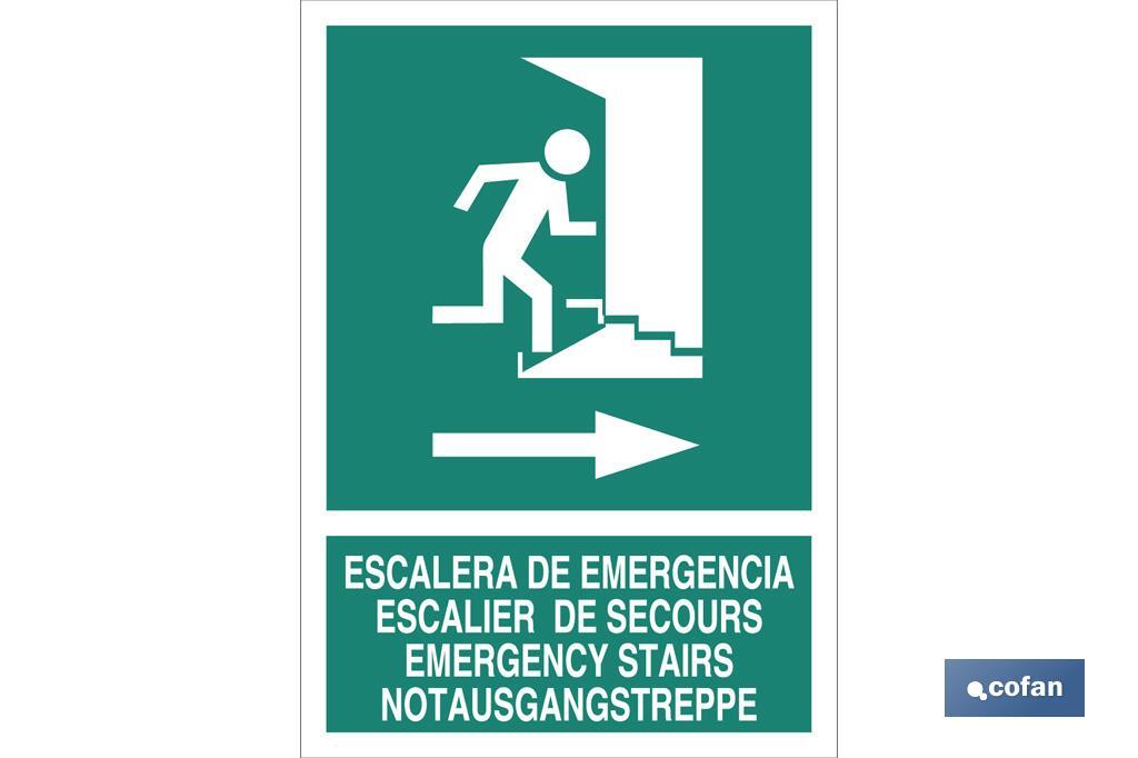 Salida de Emergencia Texto