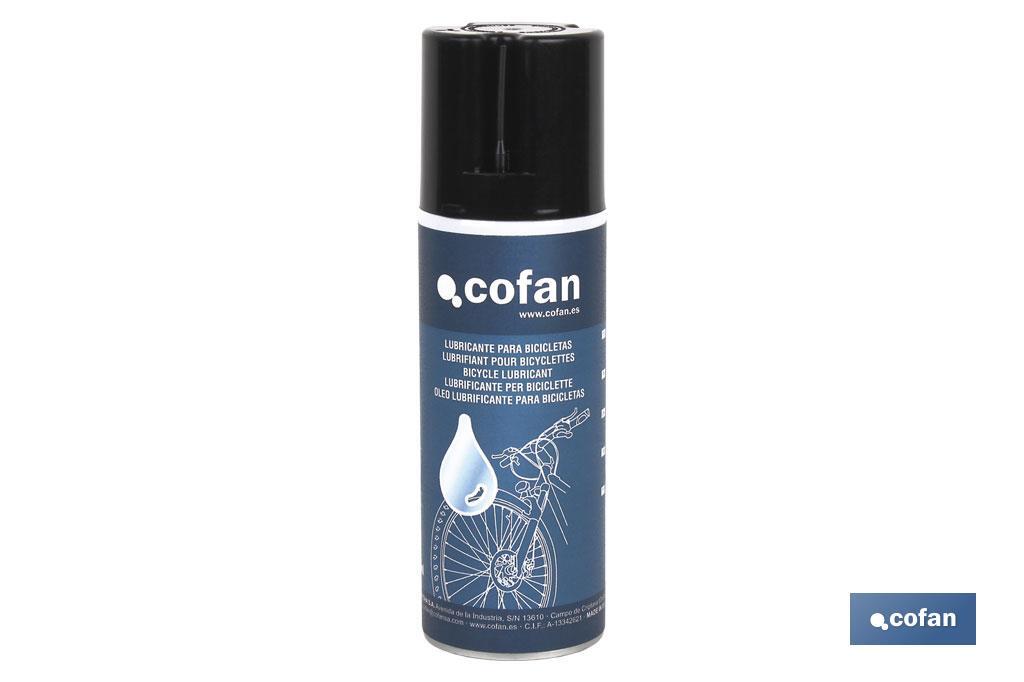 Lubricante para bicicletas 200 ml | Spray para cadenas | Protección antidesgaste